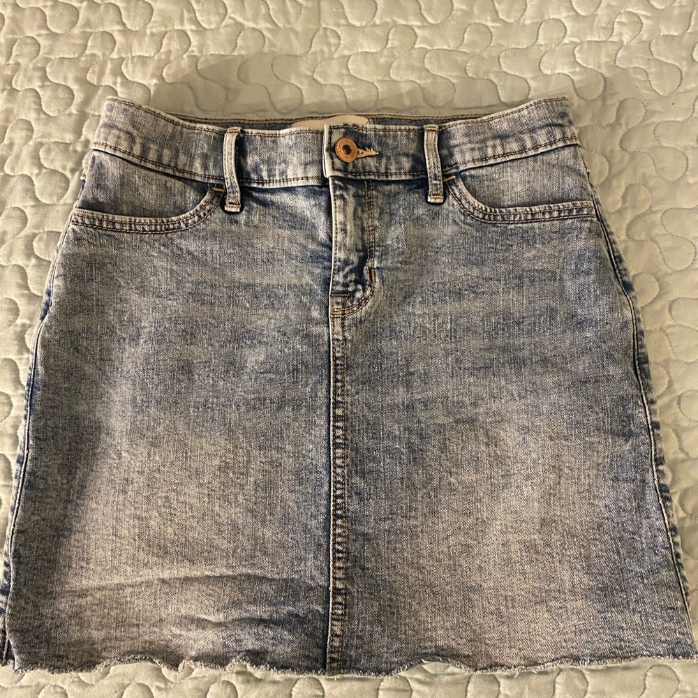 Girls Abercrombie Kids Jean Skirt 13/14